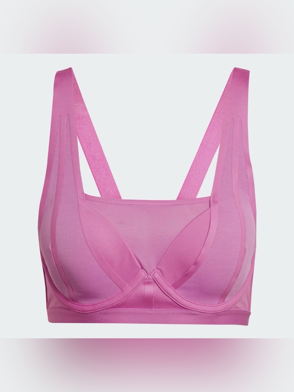 ADIDAS TLRD IMPACT LUXE TRAINING HIGH-SUPPORT BRA 34C HL8696 SEMI PULSE LILAC